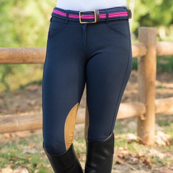 The Tailored Sportsman Pants - NWT Tailored Sportsman Trophy Hunter Breeches in Blue/Black/Tan - 30